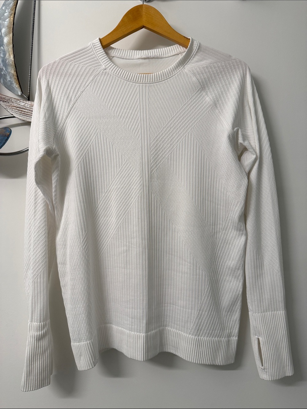 Lululemon Rest Less White Women's Crewneck